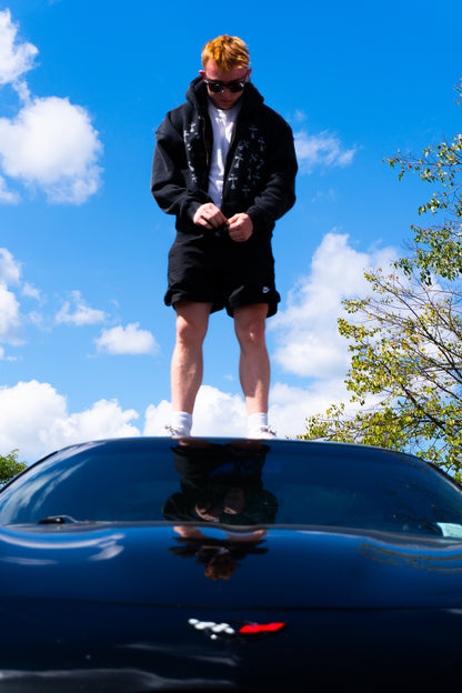 "SECRET" CROSSES ONLY ZIP-UP