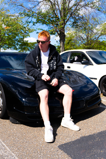 "SECRET" CROSSES ONLY ZIP-UP