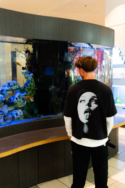 "Sonder" Washed Boxy Tee